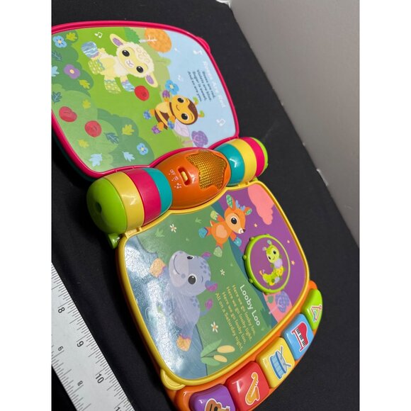 Vtech Animal Rhymes Music Book Interactive Learning Toy With Lights & Sounds - Picture 5 of 7